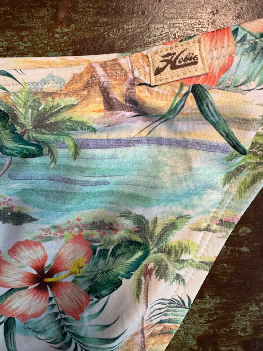 Hobie Tropical Floral Swimwear Bottoms in Size 14 Hawaii, summer, bikini